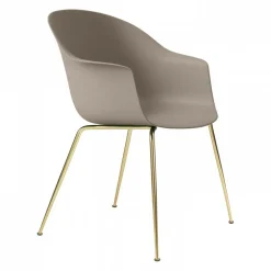 Bat Schalenstuhl Gestell konisch messing