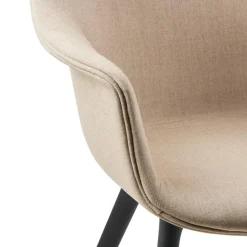 Bat Schalenstuhl Vollpolsterung Gestell Kunststoff