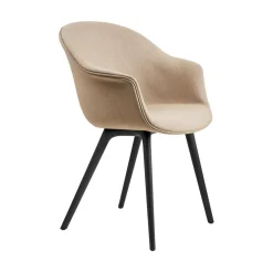 Bat Schalenstuhl Vollpolsterung Gestell Kunststoff