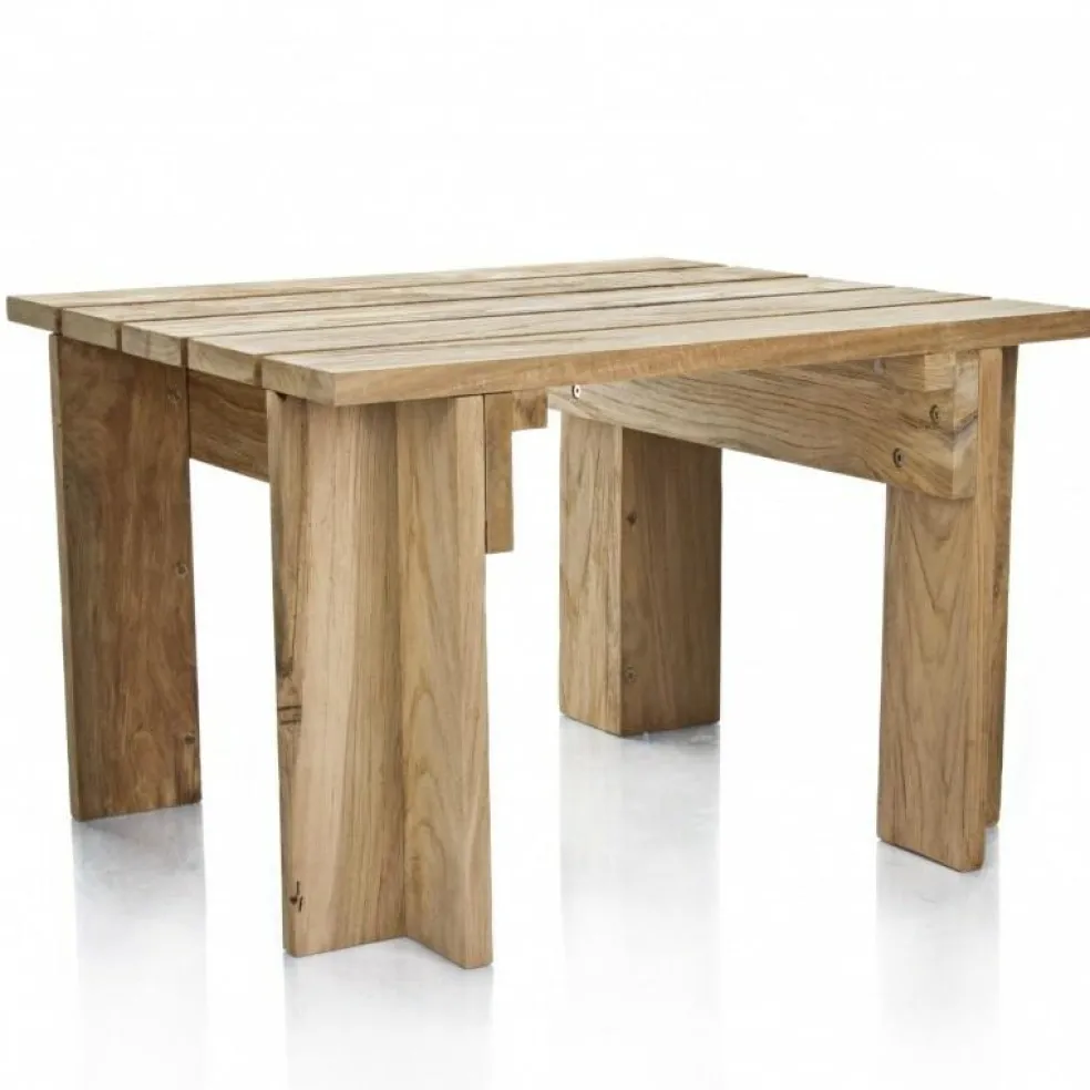 Batten Teakholz Beistelltisch