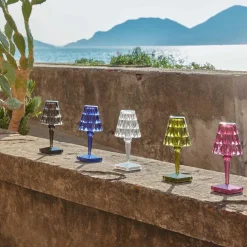 Battery LED Outdoor Tischleuchte mit Akku