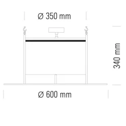 Bauhaus DMB 30 Deckenleuchte