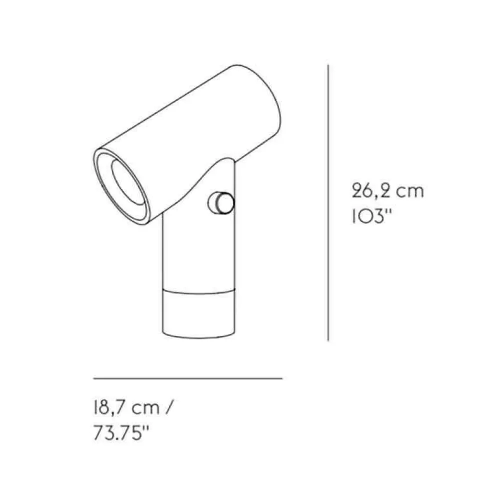 Beam LED Tischleuchte H 26,2cm