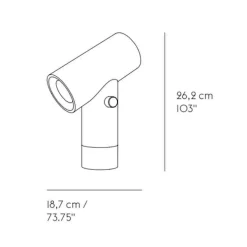 Beam LED Tischleuchte H 26,2cm