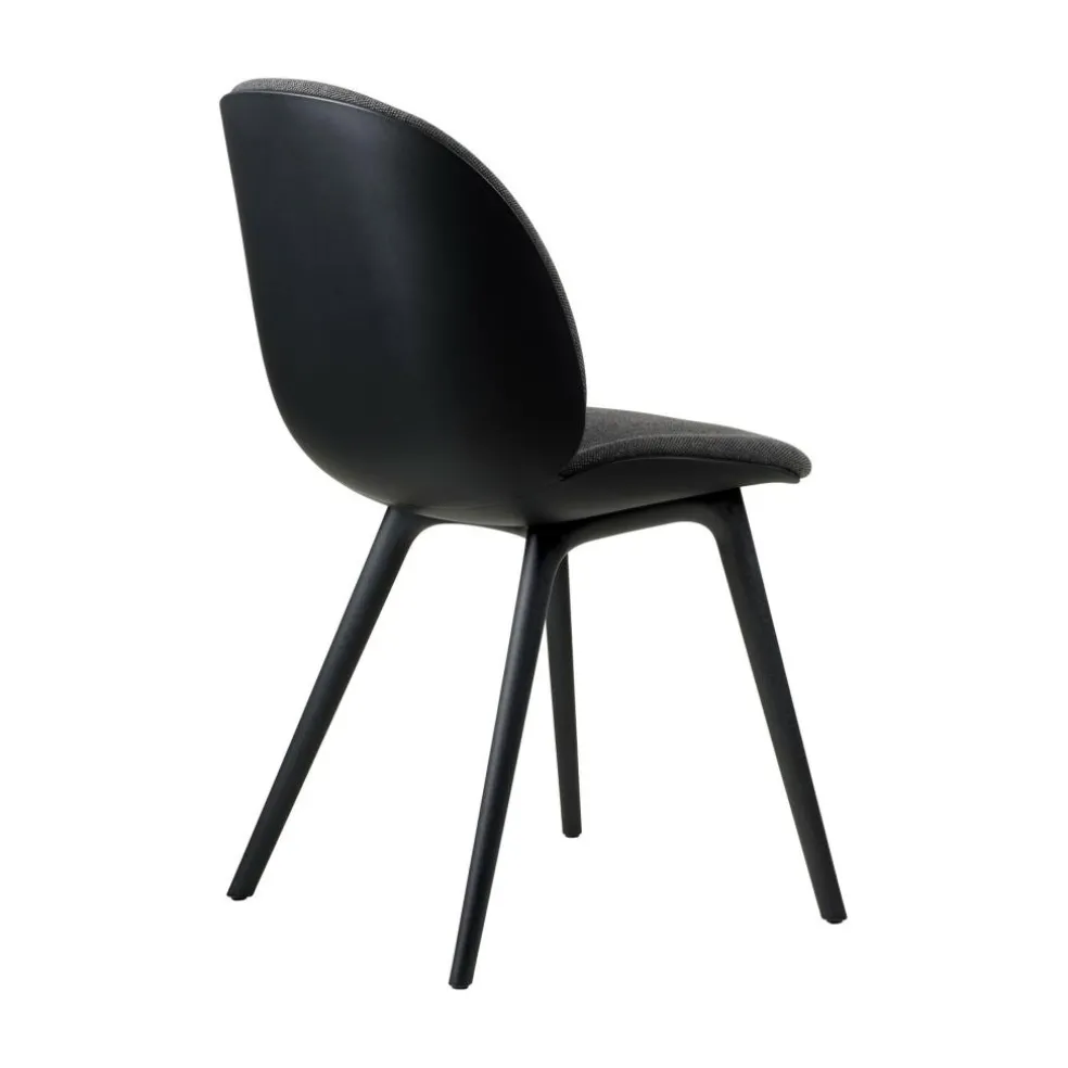 Beetle Schalenstuhl Frontpolsterung Gestell Kunststoff