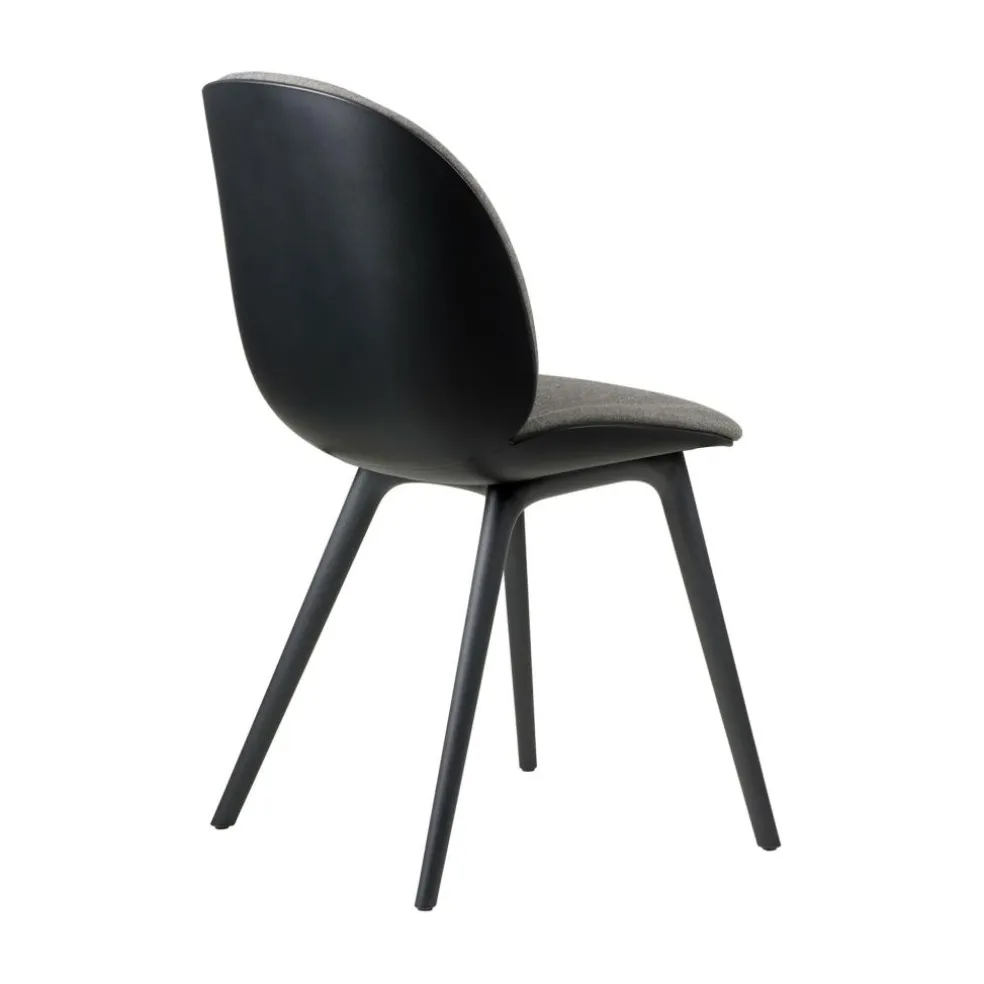 Beetle Schalenstuhl Frontpolsterung Gestell Kunststoff