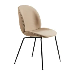 Beetle Schalenstuhl Vollpolsterung Gestell konisch