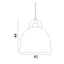 Bell Pendelleuchte M