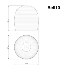 Bell Pendelleuchte weiß