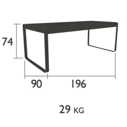 Bellevie Gartentisch