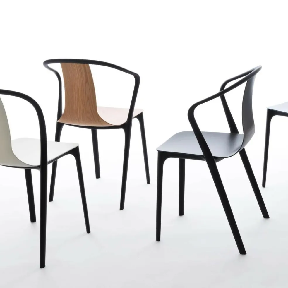 Belleville Armlehnstuhl Holz