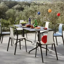 Belleville Gartenarmlehnstuhl Kunststoff