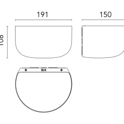 Bellhop Wall Up LED Wandleuchte