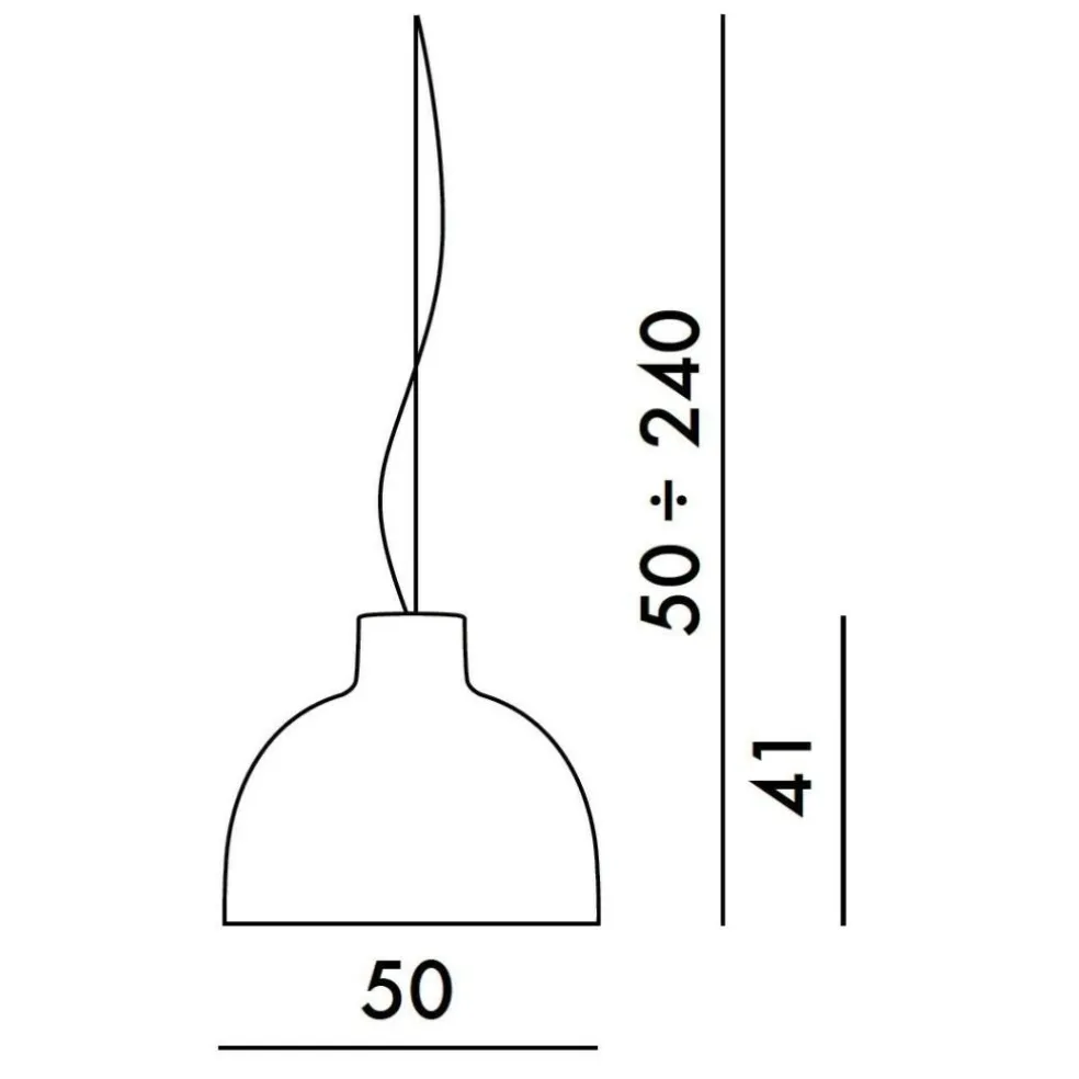 Bellissima Pendelleuchte matt