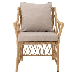 Belluce Loungestuhl mit Hocker