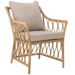 Belluce Loungestuhl mit Hocker