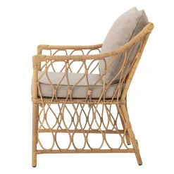 Belluce Loungestuhl mit Hocker