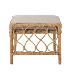 Belluce Loungestuhl mit Hocker