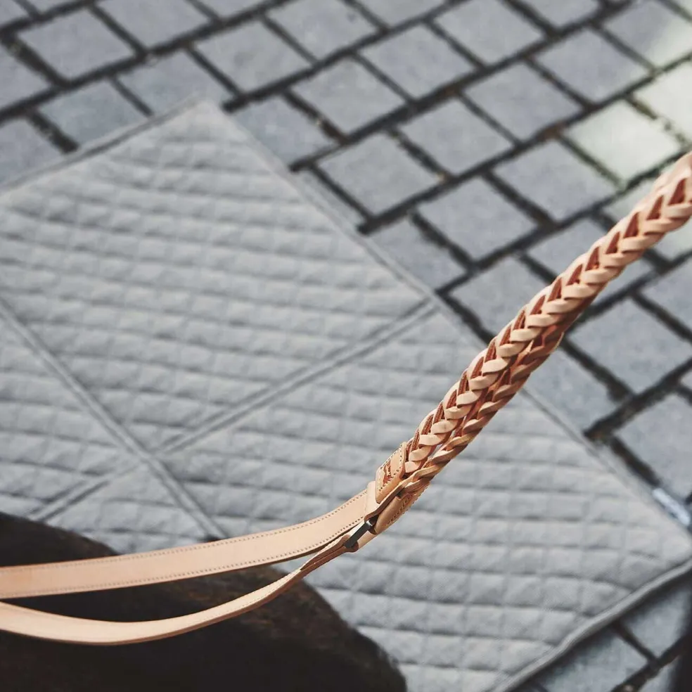 Bergamo Hundeleine geflochten