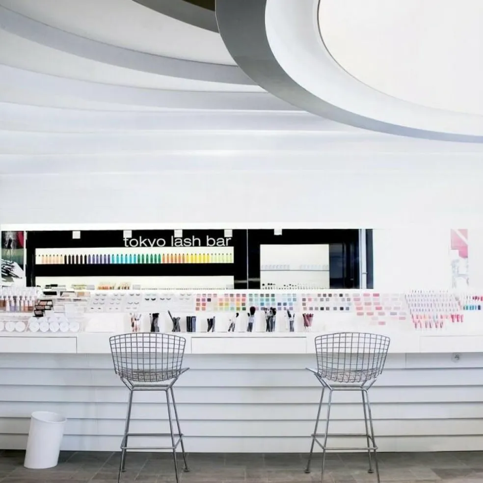 Bertoia Barstuhl 74cm mit Sitzkissen