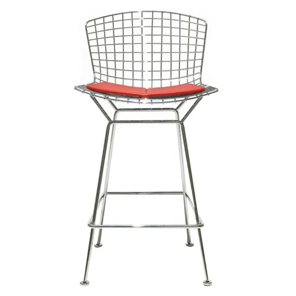 Bertoia Barstuhl 74cm mit Sitzkissen