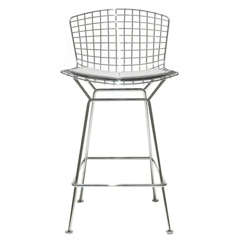 Bertoia Barstuhl 74cm mit Sitzkissen