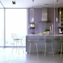 Bertoia Barstuhl 74cm mit Sitzkissen