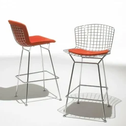 Bertoia Barstuhl 74cm mit Sitzkissen