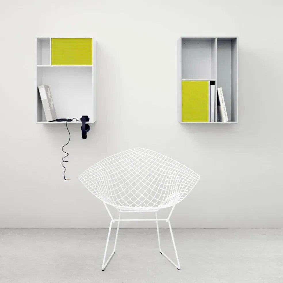 Bertoia Diamond Sessel mit Sitzkissen