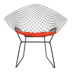 Bertoia Diamond Sessel mit Sitzkissen