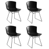 Bertoia Plastic Side Chair Stuhl 4er Set