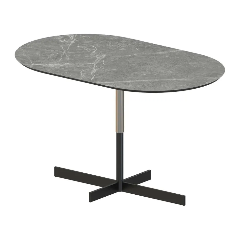 Bibì Beistelltisch H 47cm Marmor