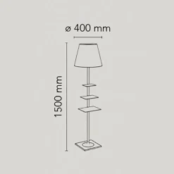 Bibliotheque Nationale Stehleuchte