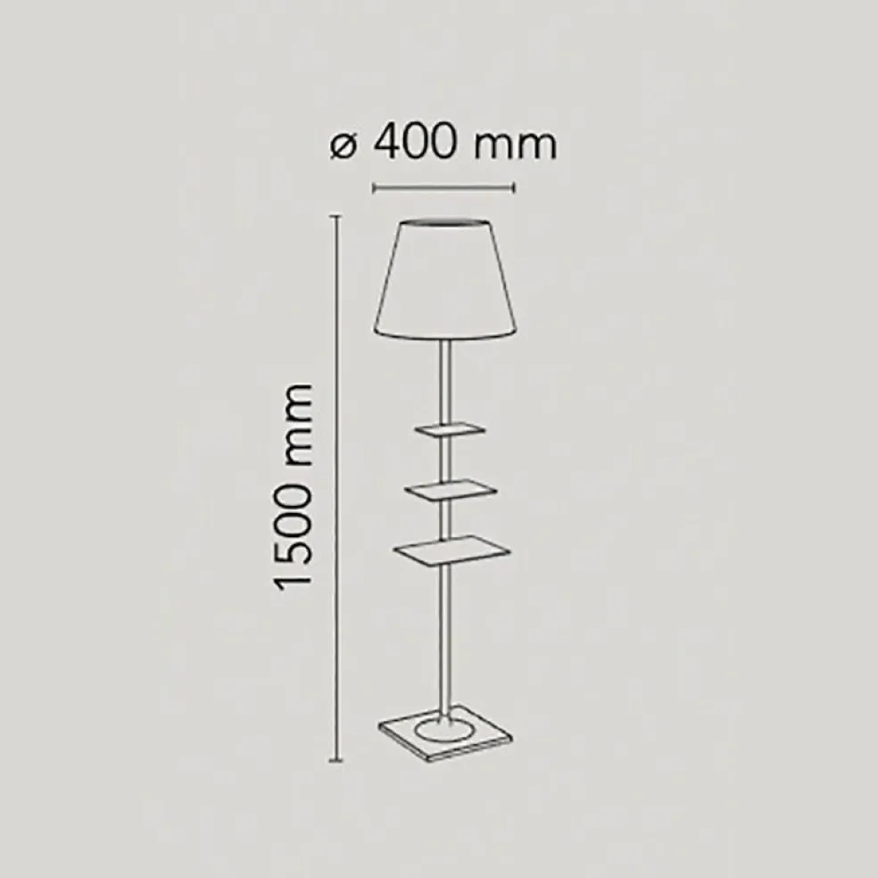 Bibliotheque Nationale Stehleuchte