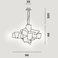 Big Bang LED Pendelleuchte