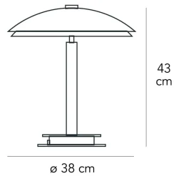 Bis Tris Tischleuchte