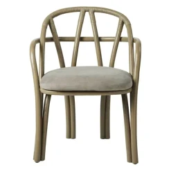 Bistra Armlehnstuhl Gestell Oliv