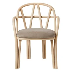 Bistra Armlehnstuhl Gestell Natur