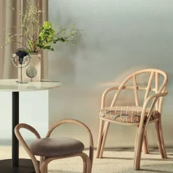 Bistra Armlehnstuhl Gestell Natur