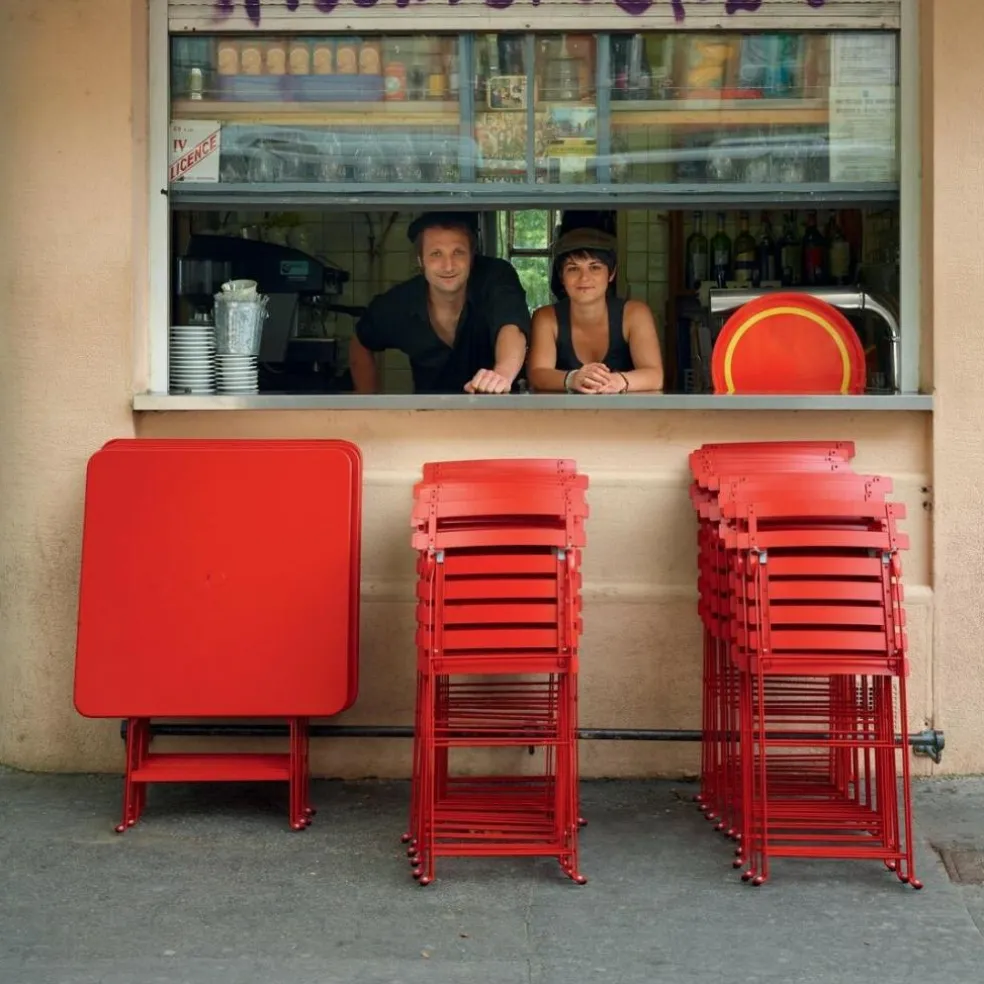 Bistro Metall Klappstuhl 4er Set