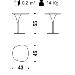 Bloomy Beistelltisch