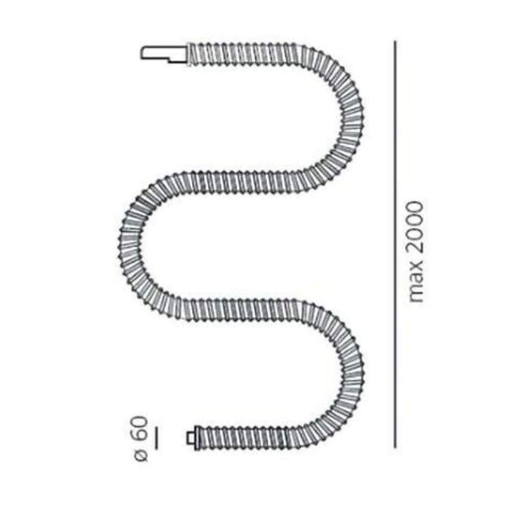 Boalum LED Tischleuchte/ Bodenleuchte L 200cm