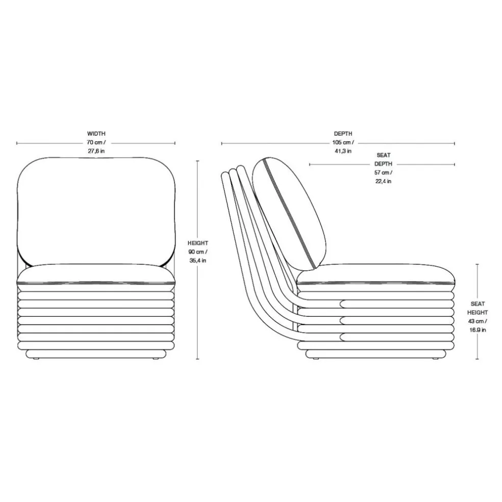 Bohemian 72 Lounge Chair