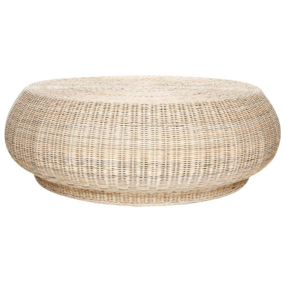 Bolla Rattan-Beistelltisch / Ottomane