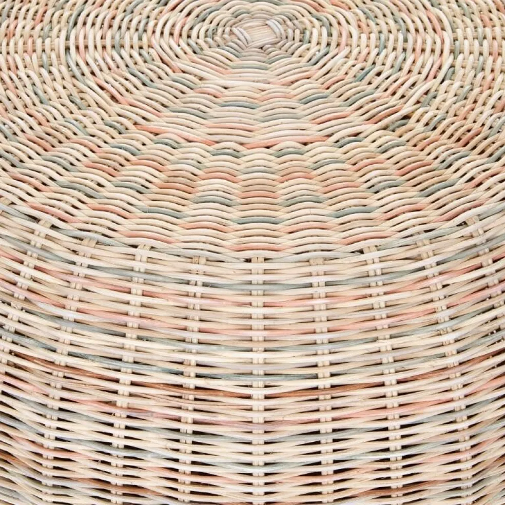 Bolla Rattan-Beistelltisch / Ottomane