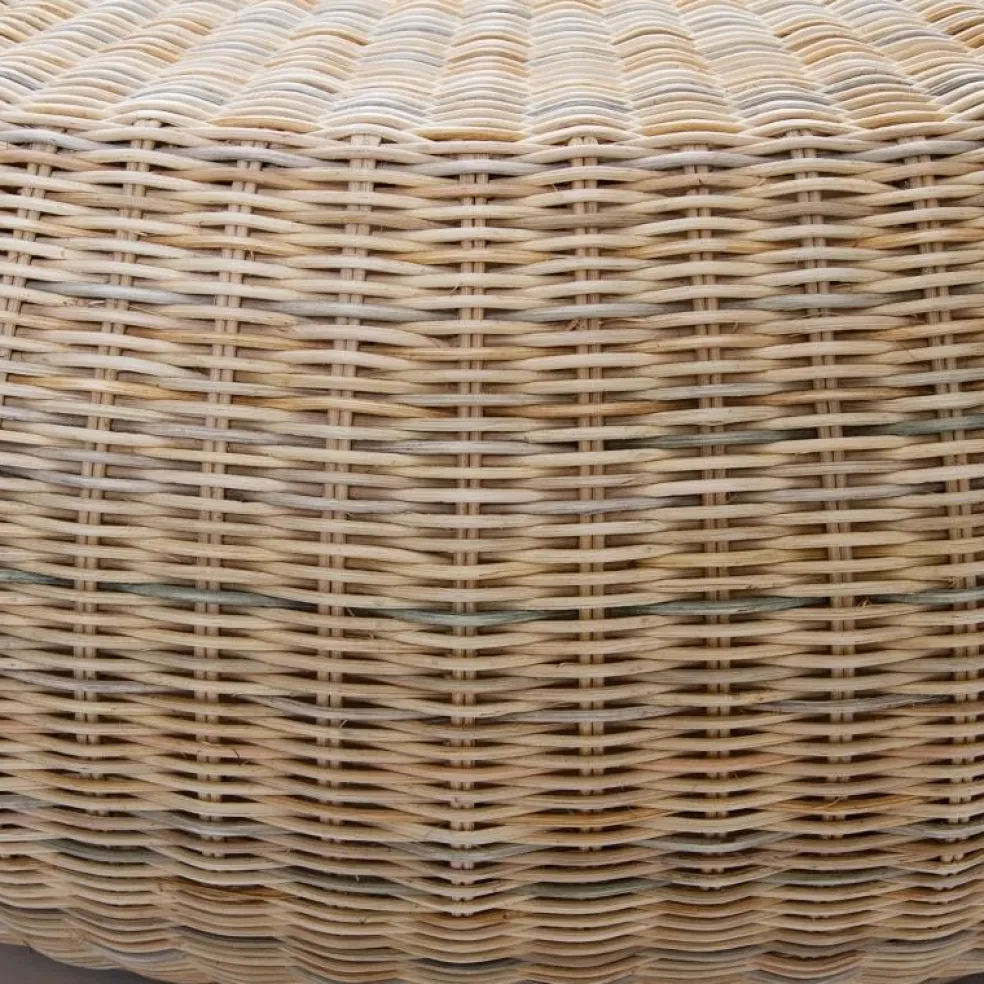 Bolla Rattan-Beistelltisch / Ottomane