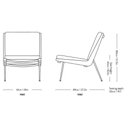 Boomerang HM1 Loungesessel
