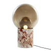 Boule High Bodenleuchte Sockel Marmor