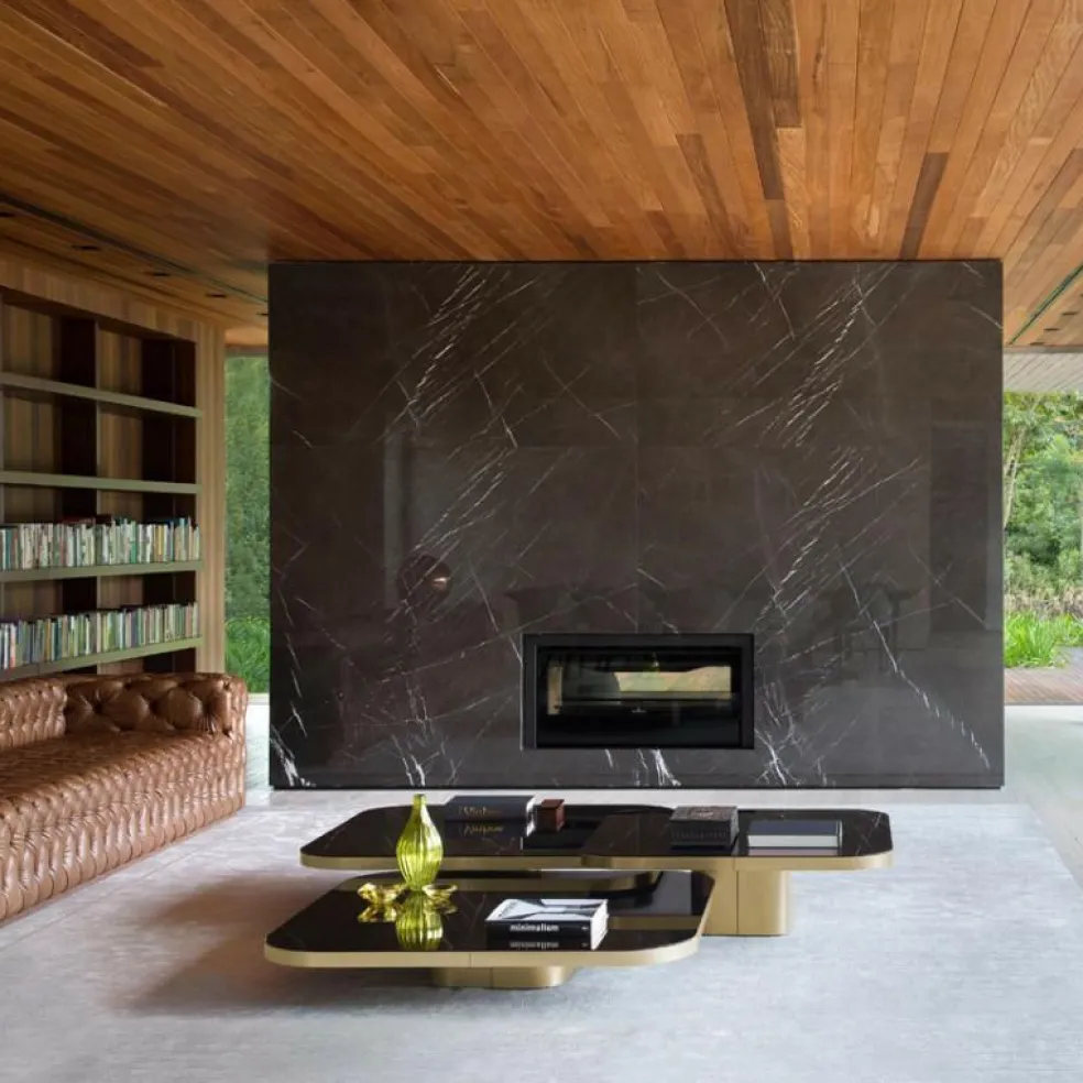 Bow No. 4 Couchtisch 100x100x19cm