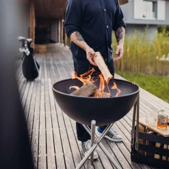 Bowl 57 Feuerschale mit Dreibein